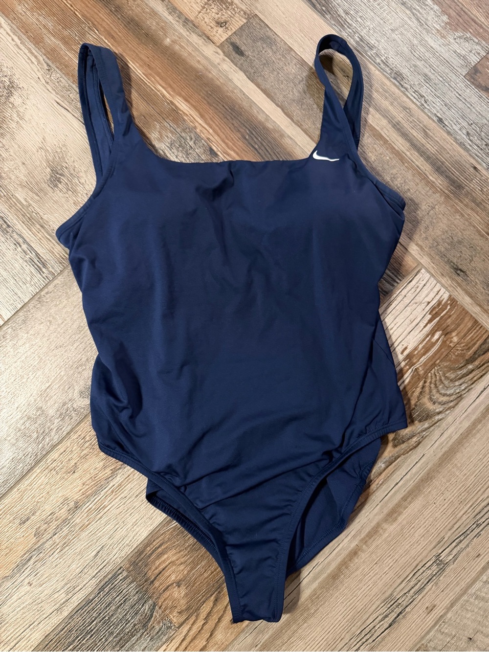 Nike Navy Blue Classic One-Piece Swimsuit